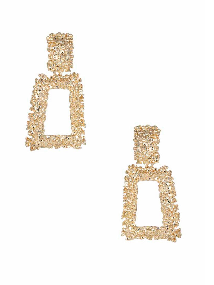 Textured Statement Earrings