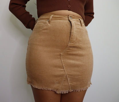 Corduroy Skirt