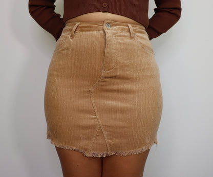 Corduroy Skirt