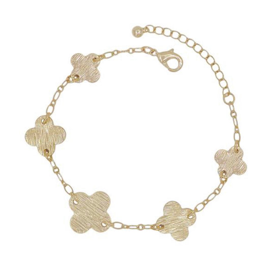 Clover Charm Bracelet