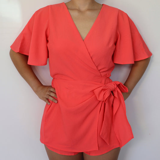 Wrap Tie Romper