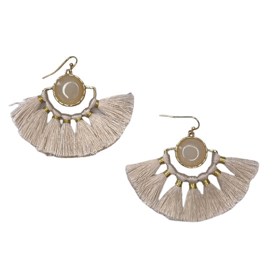 Tassel Round Drop Earrings