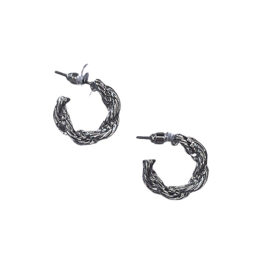 Mini Rope Hoop Earrings